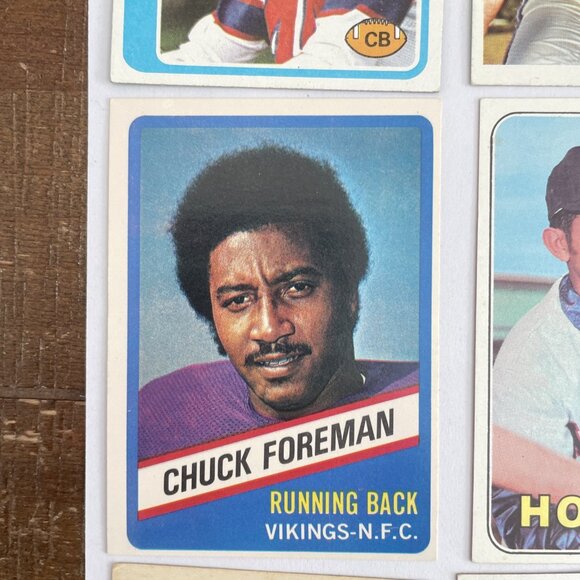 Vintage Sports Cards Random Lot Of 10 1950’s 60’s 70’s - Picture 8 of 12